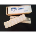 Customized Wooden Box logo Domino set